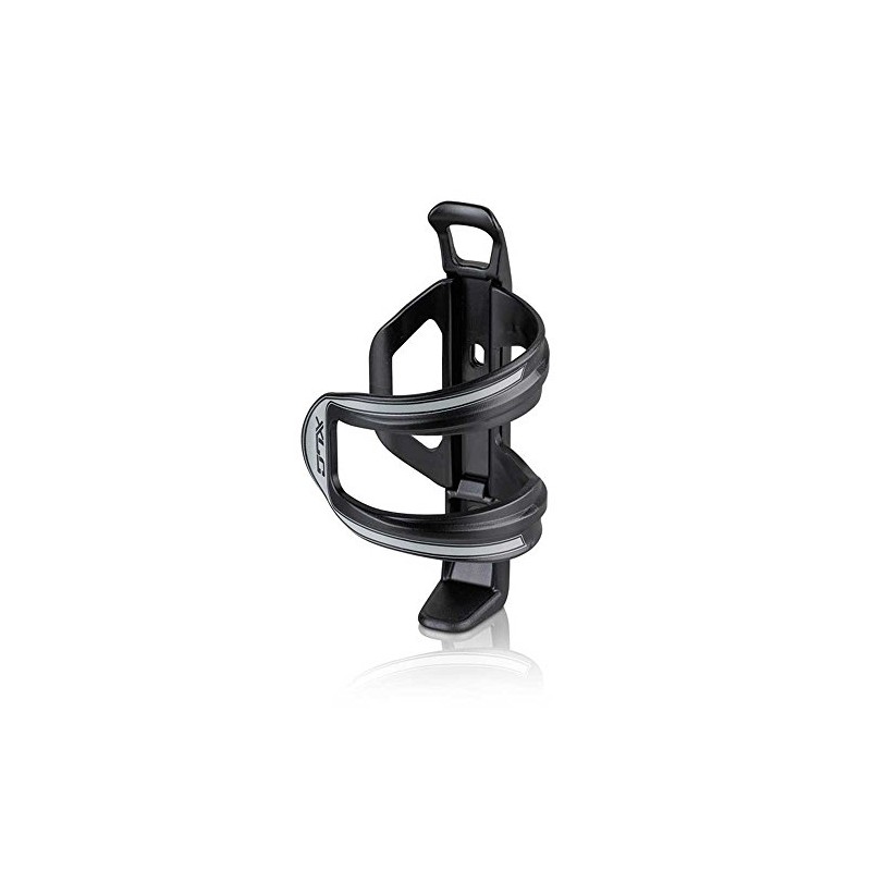 XLC Unisex – Erwachsene Zubehör Trinkflaschenhalter Sidecage BC-S06, Schwarz, Grau,