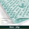 Yimobra Bathtub Shower Mat 27.5 x 15.5, Non Slip Bath