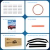 Nilight in Channel Window Rain Guards for Toyota Highlander 2014