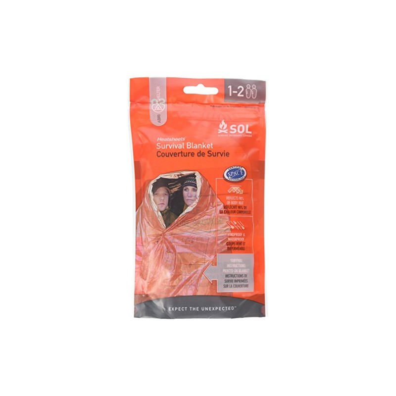 Adventure Medical Kits Essentials Heatsheets Survival Blanket