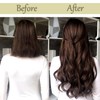 22Inch Long Straight Wavy Hair Extension 7Pcs/Set 16 Clips High