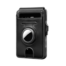 Vast Scenery Mens Wallet with AirTag Holder RFID Blocking Pop up Card Case