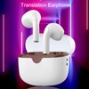 B32 Smart Translator Earbud Binaural Simultaneous Translator Multi Language Interpretation
