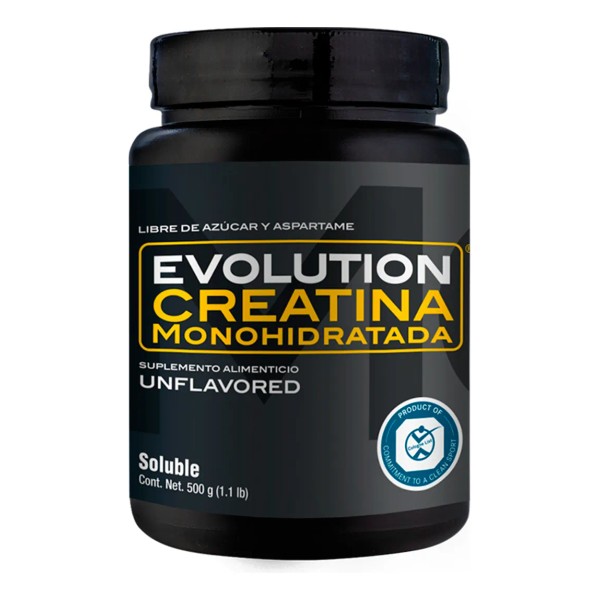 Suplemento en polvo Evolution Nutraceutical Creatina monohidratada x 500g -