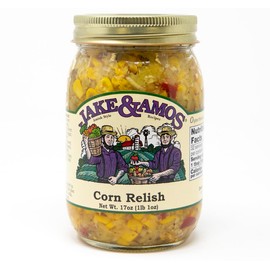 Jake & Amos Corn Relish 17 Oz. (3 Jars)