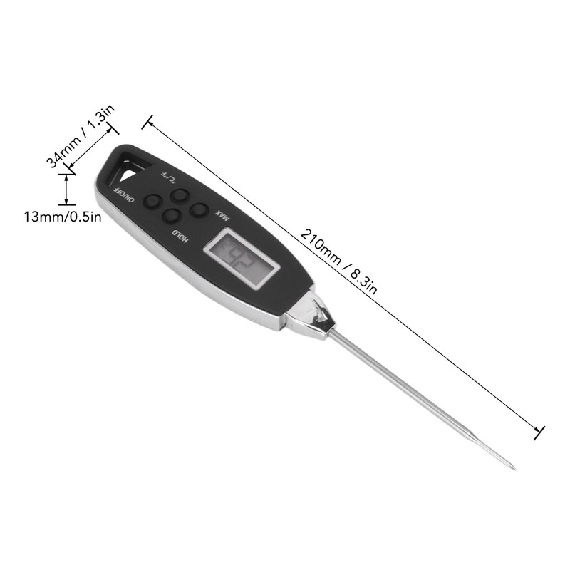 Digital Food Thermometer Accurate Instant Read Thermometer Kitchen Tool for