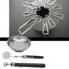 3pcs Magnetic Tool Set Screw Tray Telescopic Pickup Tool Inspection
