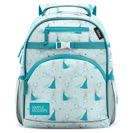 Simple Modern 12L Fletcher Kids' Backpack for Boys and Girls for School, Travel:_Frozen Elsa's Snowflake_12L