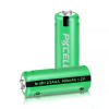 PKCELL 2X Ni-MH 1.2V 2/3AAA Size Rechargeable Battery 400mAh Button
