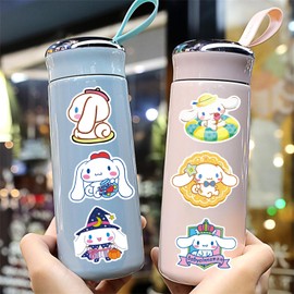 50pcs Cinnamoroll Stickers for Kids, Cute Cartoon Vinyl Waterproof Decal for Water Bottle Laptop Toy Sticker for DIY Decorate Bumper Phone Hard Hat Party Supplies Kids Teens Gifts (CIN50)