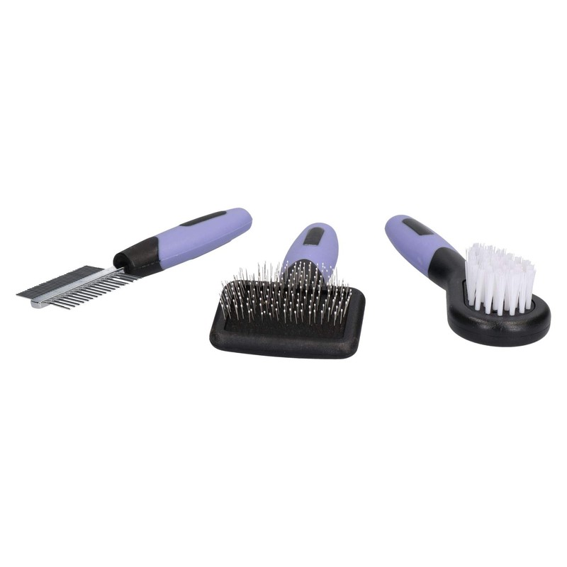 AB Tools Small Animal Mini Grooming Kit Brush,Comb, Cutters Guinea,Rabbit,Hamster,Gerbil