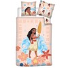 Aymax Moana Flowers Single Bed Linen Set, Reversible Duvet Cover