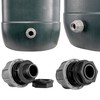 20MM MDPE,Waterbutt/Water Storage Tank oulet Fitting with nut & washers