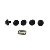 For TOYOTA TACOMA 2016-2023 REAR BUMPER END HARDWARE KIT (clip*5pcs