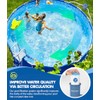 KimFilter Pro Series 1000 GPH Above Ground Pool Filter Pump