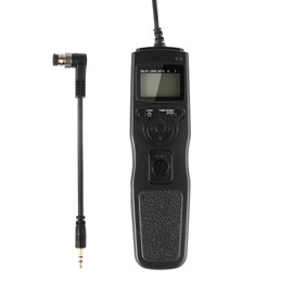 Hersmay LCD Timer Remote Shutter Release Camera Shutter Release Intervalometer Remote Control for Nikon Z8 Z9 D850 D500 D5 D810 D810A D800 D700 D4s D4 D3 D3s D3X D2H D2X D2Hs D2Xs D300s D300s D300