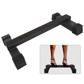 Steel Calf Raise Bar: Standing Calf Raise Machine - Calf Stretching Squat Foot Leg Stretch Block