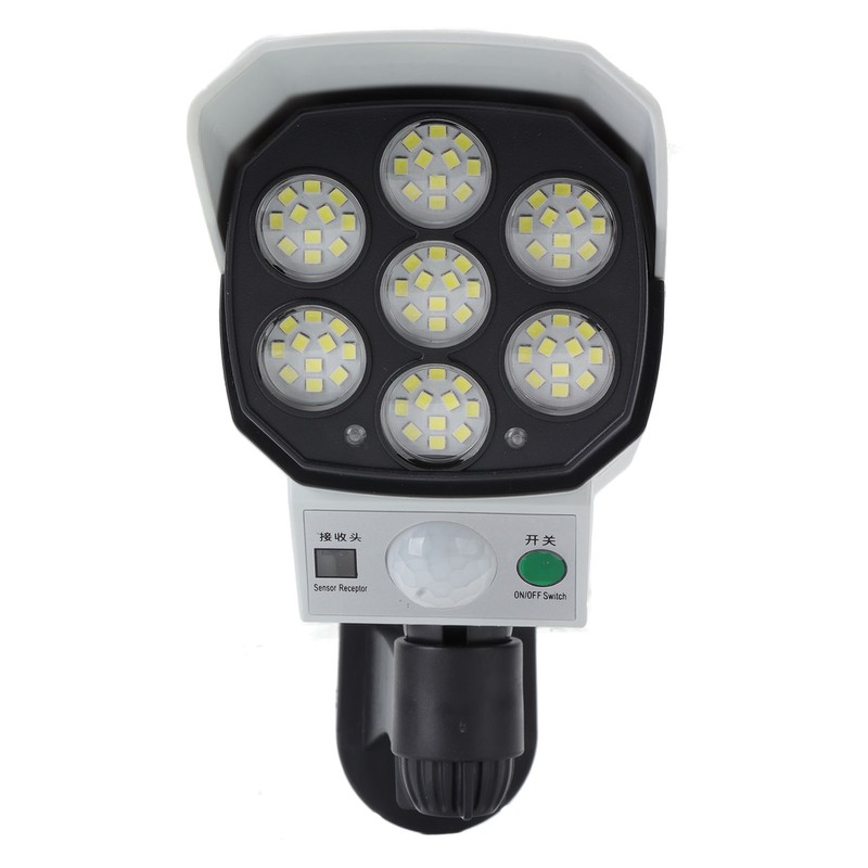 Solar Induction Light Security Camera Shape High Safety IP64 Waterproof