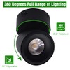 2 Pack 12V LED COB Ceiling Spotlight Downlight with Switch,