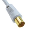kenable Coaxial F Type Connector Male to RF TV Aerial