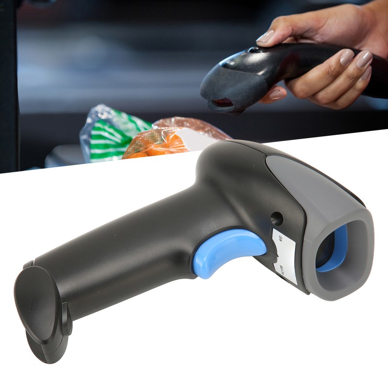 2D Barcode Scanner Portable Handheld Universal Waterproof Plug and Play