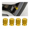 CGEAMDY 4 Pieces Car Tire Valve Stem Caps, Tyre Valve