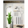 GLOWRIUM Grow Lights for Indoor Plants, 24W Full Spectrum LED