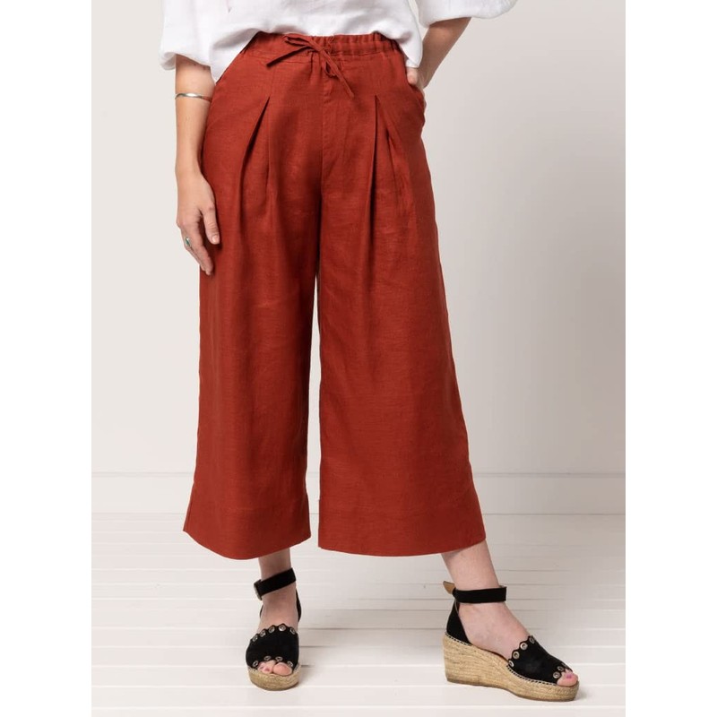 Style Arc Sewing Pattern - Milan Woven Pant (Sizes 10-22)