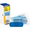 First Aid Only FAE-3010 SmartCompliance Refill Blue Metal Detectable Bandages,