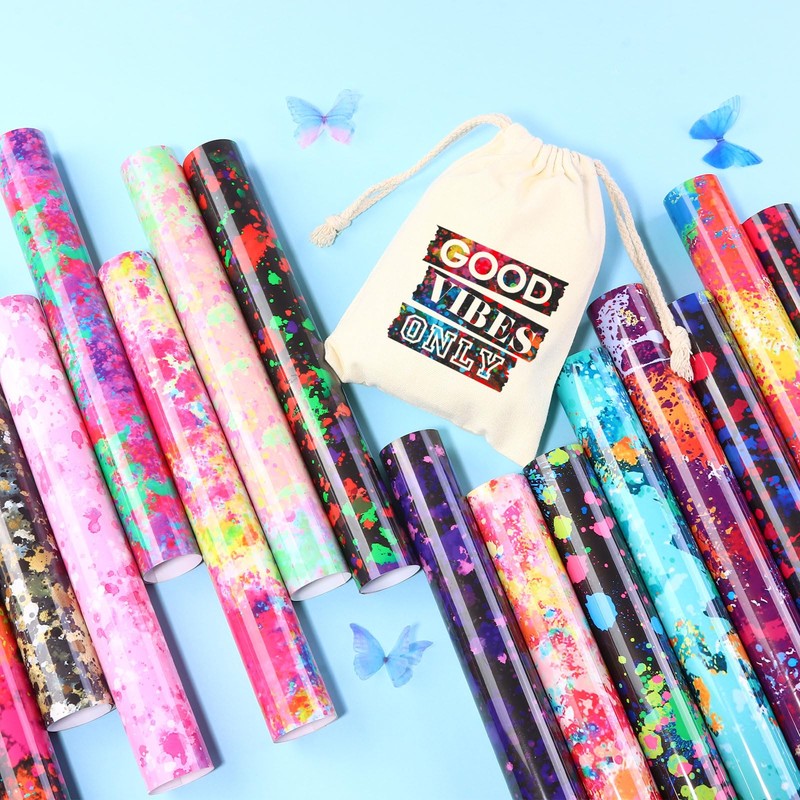 Tintnut Heat Transfer Vinyl Splash Plotter Film Textile Flex Film