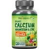 SENTA SENTA Plant Based Organic Calcium, Magnesium, Zinc, D3 &