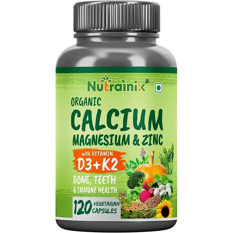 SENTA SENTA Plant Based Organic Calcium, Magnesium, Zinc, D3 &