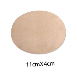 LIFKOME 25 Pcs Suede Fabric Oval Patches Kit DIY Applique Accessories for Clothing Repair Decoration for Sweaters Jeans Jackets More Multi Color Options
