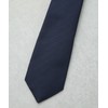 Nano Universe 668-5142203 Men's Washable Herringbone Solid Necktie, 103 Bordeaux