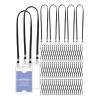 Patelai: 100 Cordones Con Doble Clip Y Giro De Mascarilla