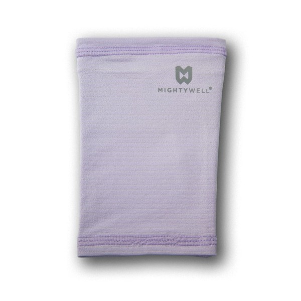Mighty Well PICCPerfect PICC Line Cover Moisture-Wicking, Soft Touch PICC Sleeve for Upper Arm | Lavender, Large