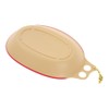 CHUMS CH62-1732-B053-00 Camper Curry Plate, Beige/Red, 10.2 x 6.7 x