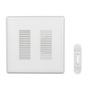 NICOR Lighting PRCP2DBWH PrimeChime Plus Door Chime Kit, White