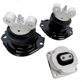 Engine Motor Mount & Transmission Mount Set 3PCS Compatible with 2011-2022 Dodge Charger, 2011-2022 Challenger, 2011-2022 Chrysler 300 3.6L 5.7L, Replace 5090140AG, 52124671AE
