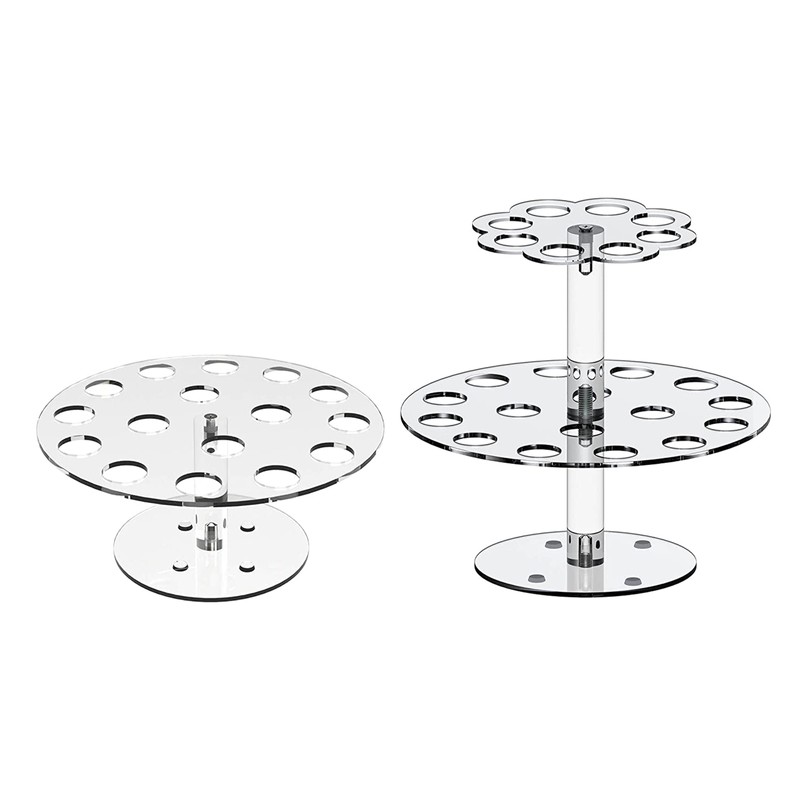 Acrylic Ice Cream Cone Bracket Popcorn Cone Display Rack