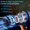 Handheld Electric Cordless Leaf Blower – 500,000RPM Mini Turbo Jet