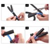 Cable Cover Organiser Cable Tube Self-Closing 13-18 mm 5 m