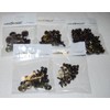 celloexpress 12mm Solid Black Safety Eyes with Metal Backs for