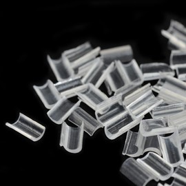 Pack of 100 Keratin Bondings Replacement Bonds U Tip for Hair Extensions (White)