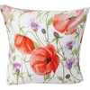 Erwin Müller Maco Satin Cushion Cover Orange / White Size