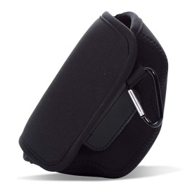 MegaGear MG1936 Ultra Light Neoprene Camera Case compatible with Olympus OM-D E-M10 Mark IV - Black