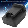 Replace for DW Battery Conversion for Miwaukee Battery Adapter Mount