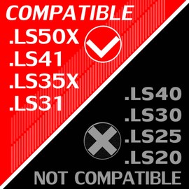 DIMOST LS50X Replacement Ear Pads Compatible with LS50X LS35X LS41 LS31 Headset (Breathable Mesh)