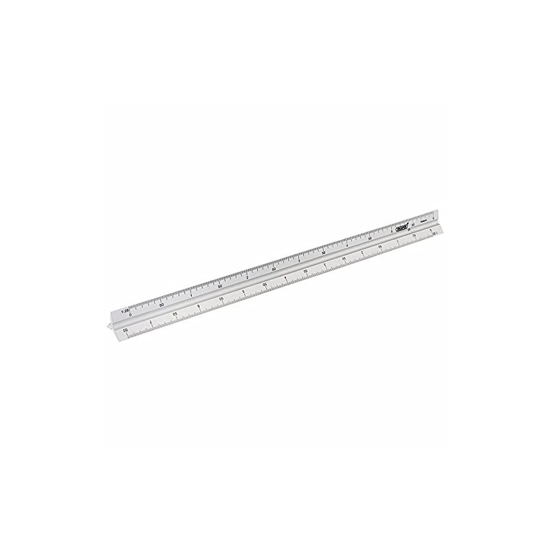 Draper 17686 Aluminium Triangle Scale Ruler