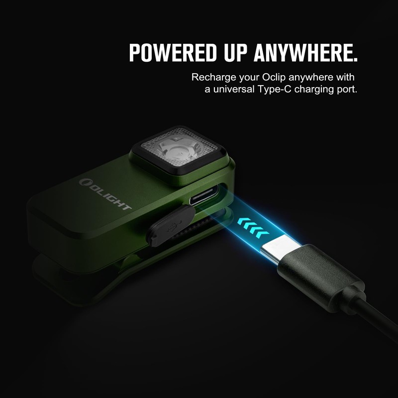 OLIGHT Oclip EDC Clip-on Light Magnetically Attach Torch Max 300